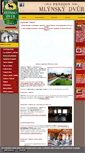 Mobile Screenshot of mlynsky-dvur.cz